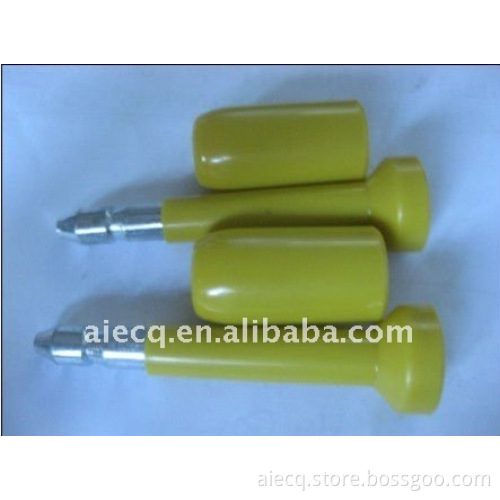 plastic container bolt seals